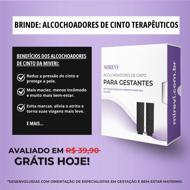 Adaptador de Cinto Para Gestantes - Mamibelt™ + Brindes Especiais