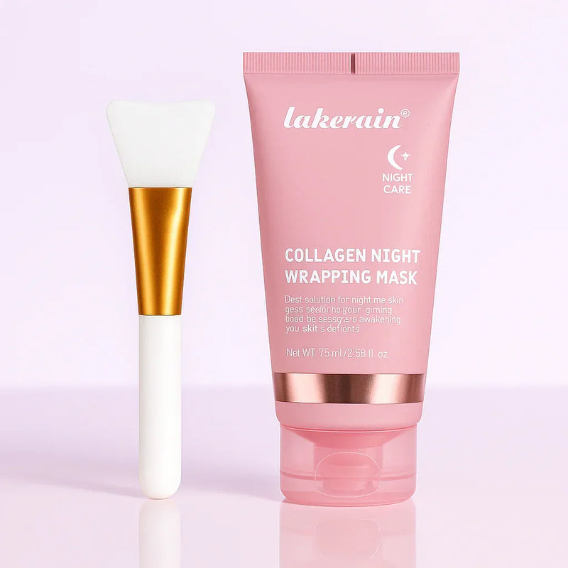 Kit Skin Care Noturno com Colágeno – Máscara e Hidratante Facial