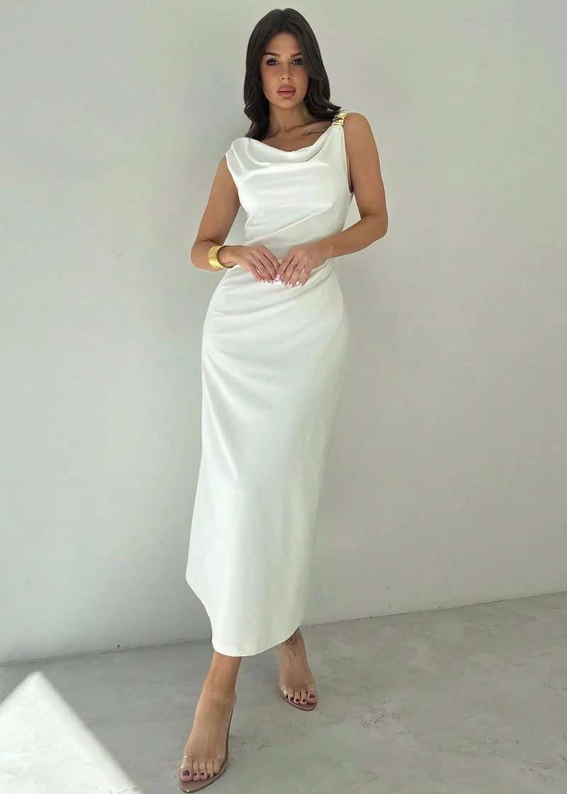 Vestido Feminino Longo Elegante de Festa