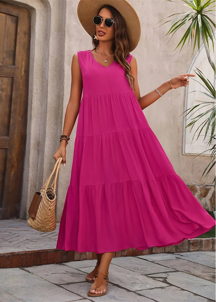 Vestido Feminino Longo Três Marias