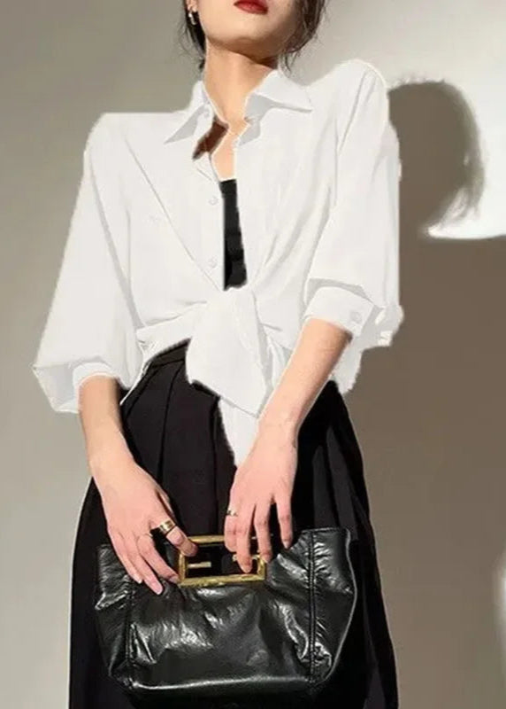 Camisa Feminina Transparente Manga Longa