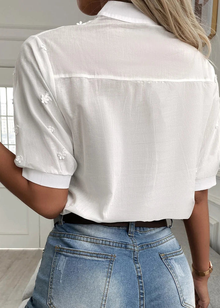 Blusa Feminina Elegante em Laise