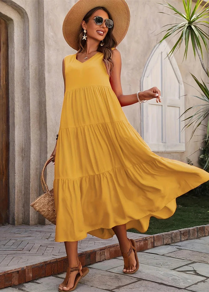 Vestido Feminino Longo Três Marias