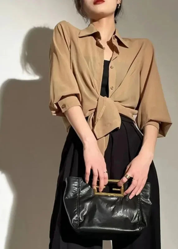 Camisa Feminina Transparente Manga Longa