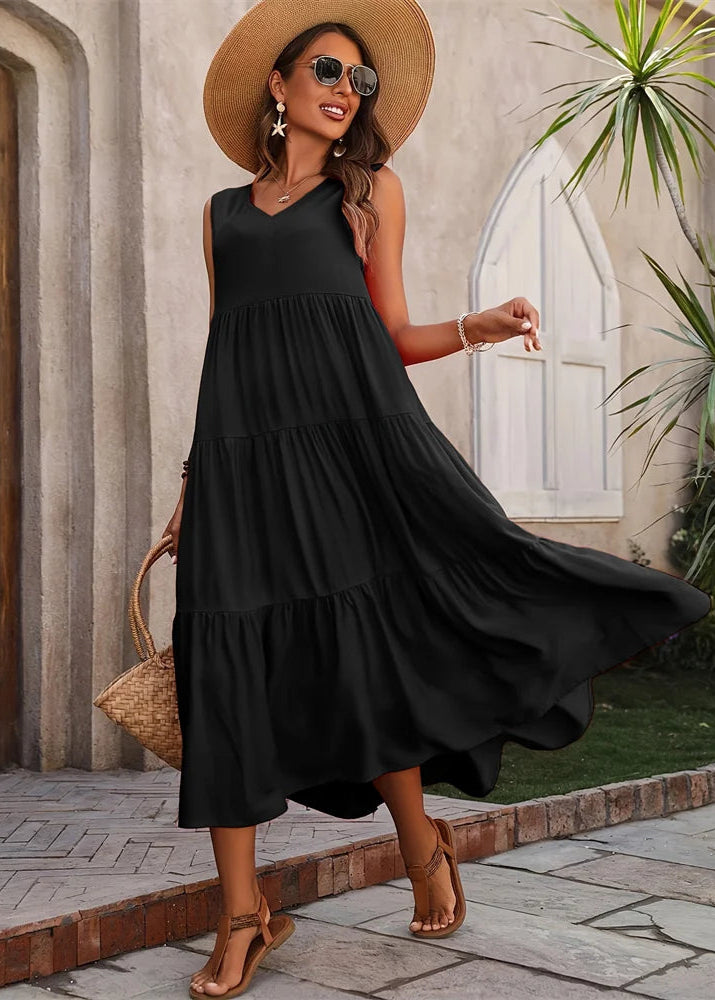 Vestido Feminino Longo Três Marias