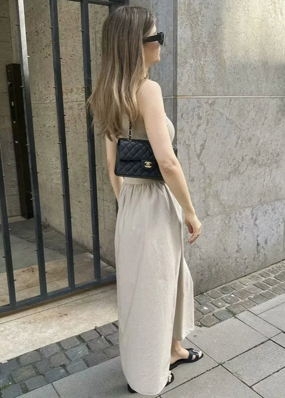 Vestido Feminino Longo sem Manga