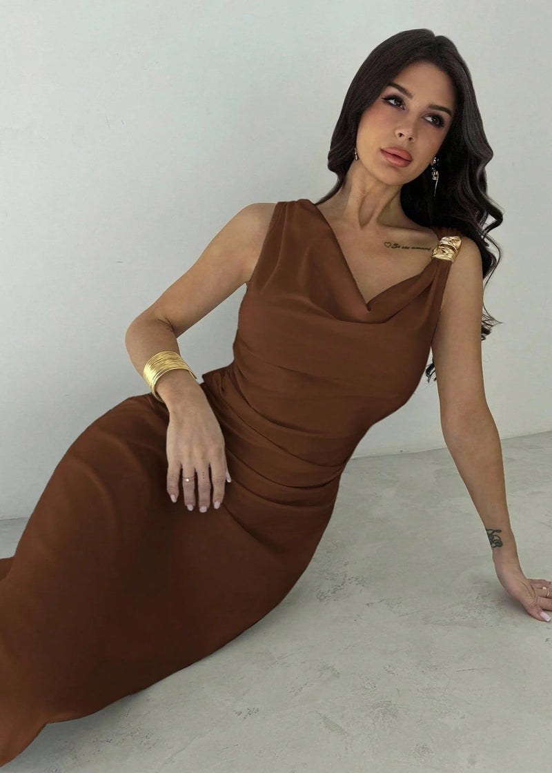 Vestido Feminino Longo Elegante de Festa