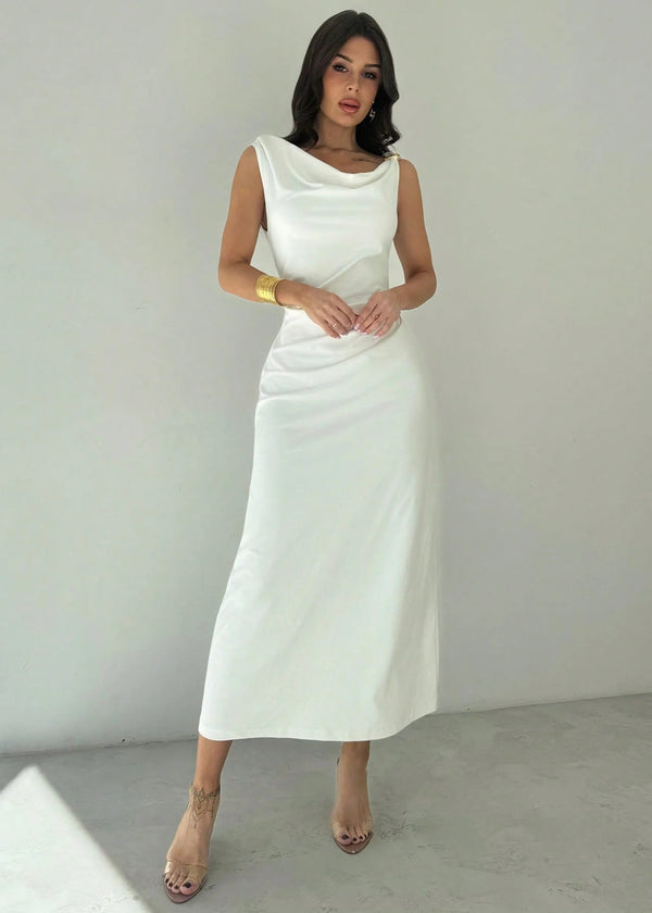 Vestido Feminino Longo Elegante de Festa
