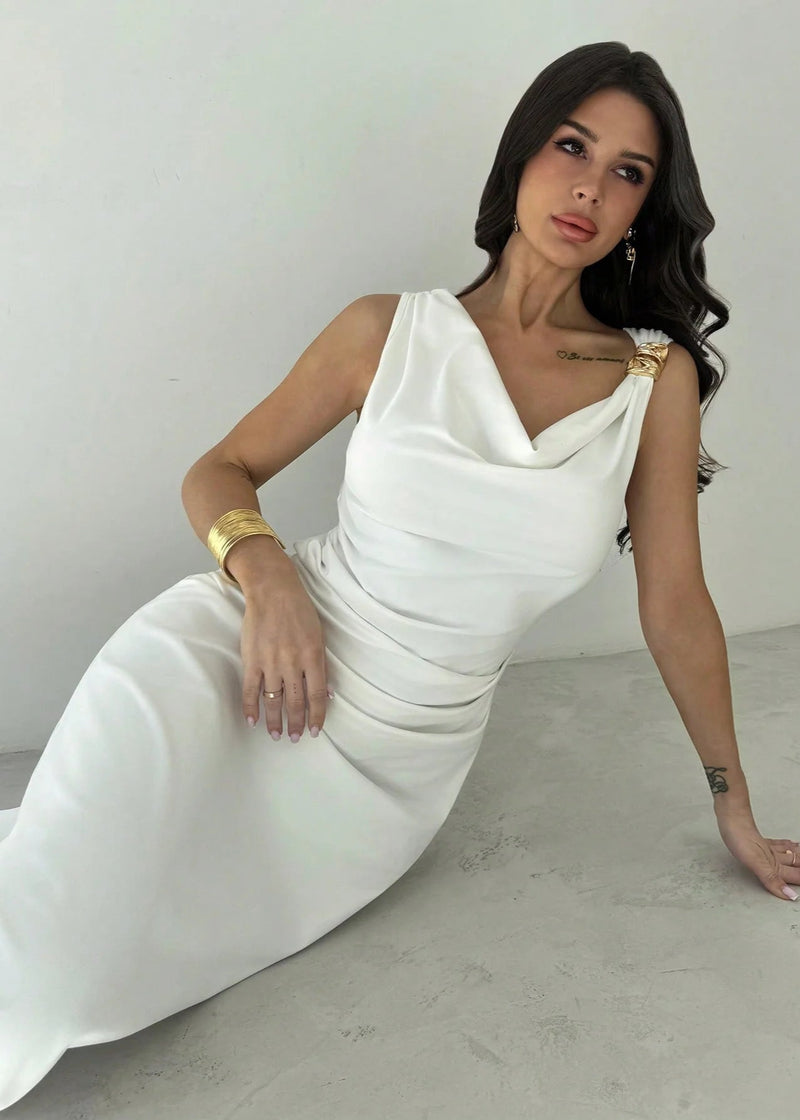 Vestido Feminino Longo Elegante de Festa