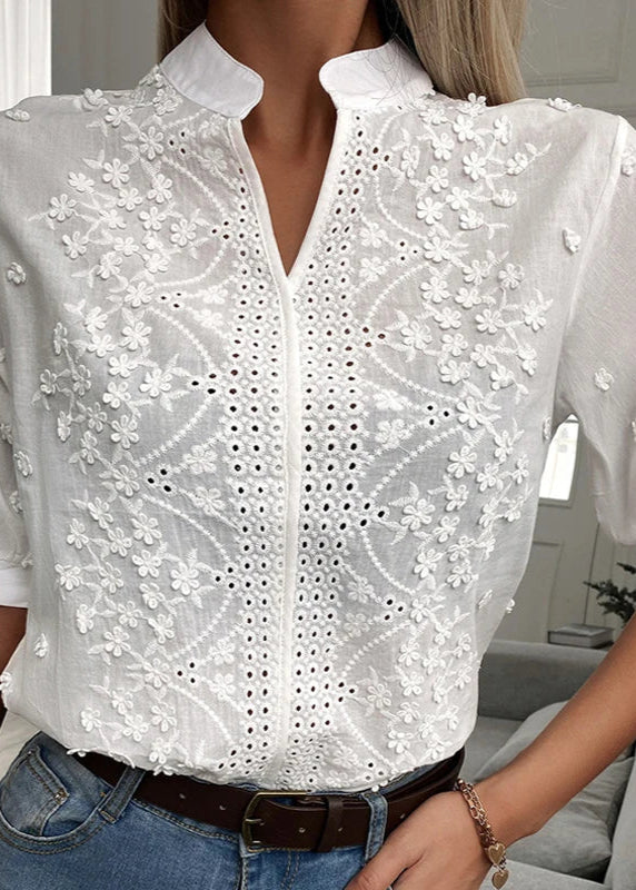 Blusa Feminina Elegante em Laise